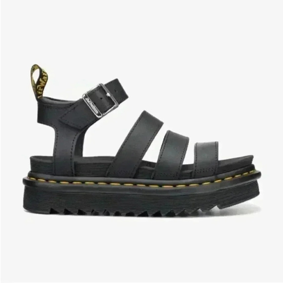 DR. MARTENS Blaire Sandal Black - Picture 3 of 3